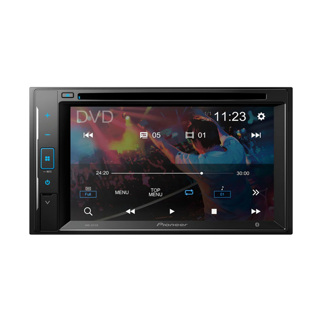 Pioneer AVH-241EX 6.2" Double Din DVD Receiver (AVH241EX) - Image 3