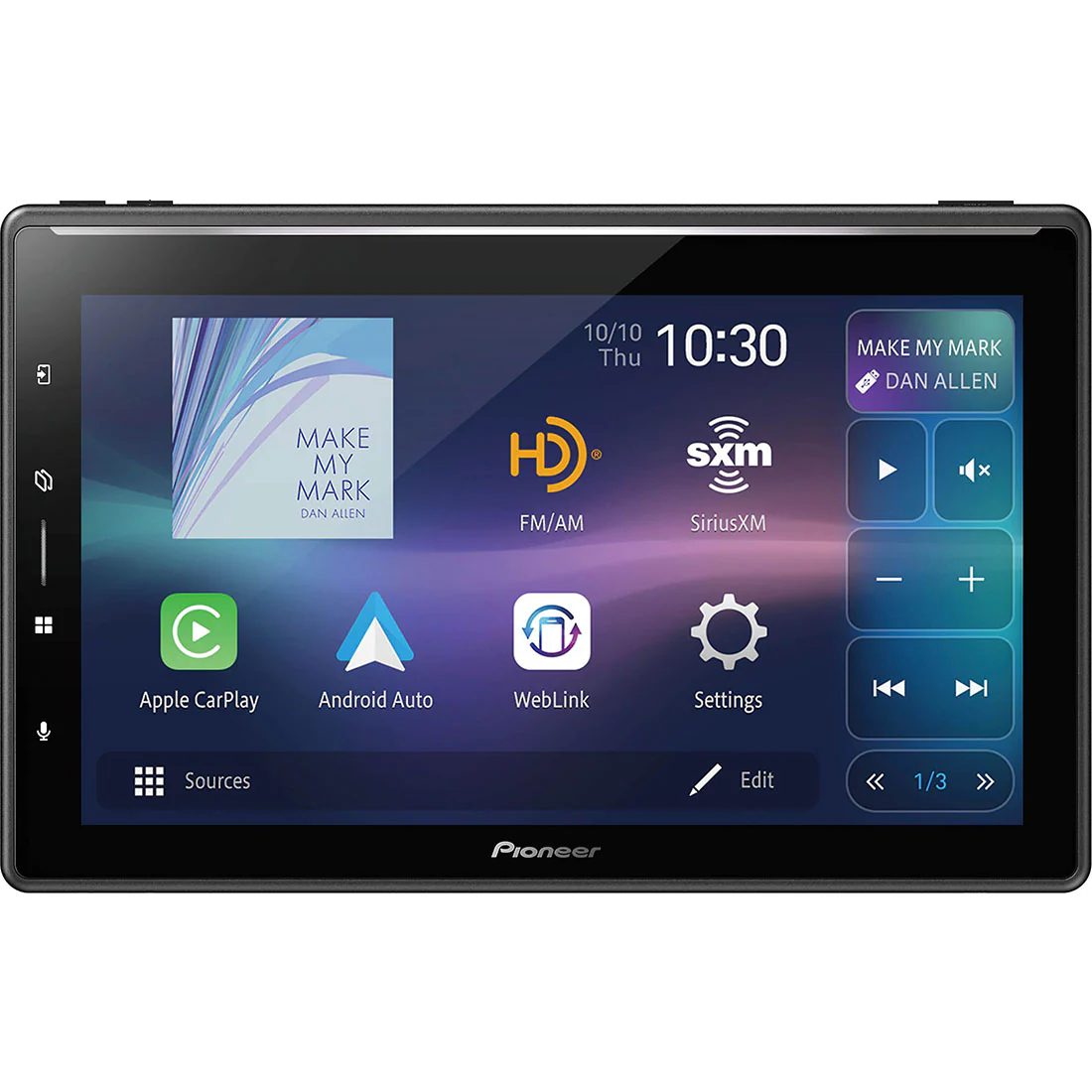 Pioneer DMH-WT6000NEX 10.1" Digital Multimedia Receiver (does not play discs)