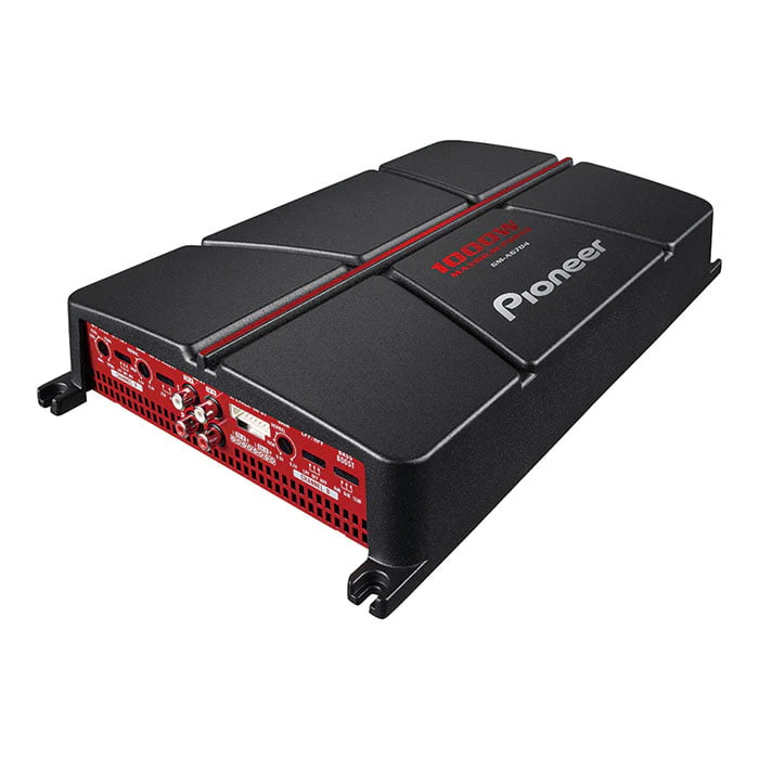 Pioneer GM-A6704 4-Channel Bridgeable Amplifier with Bass Boost (GMA6704)