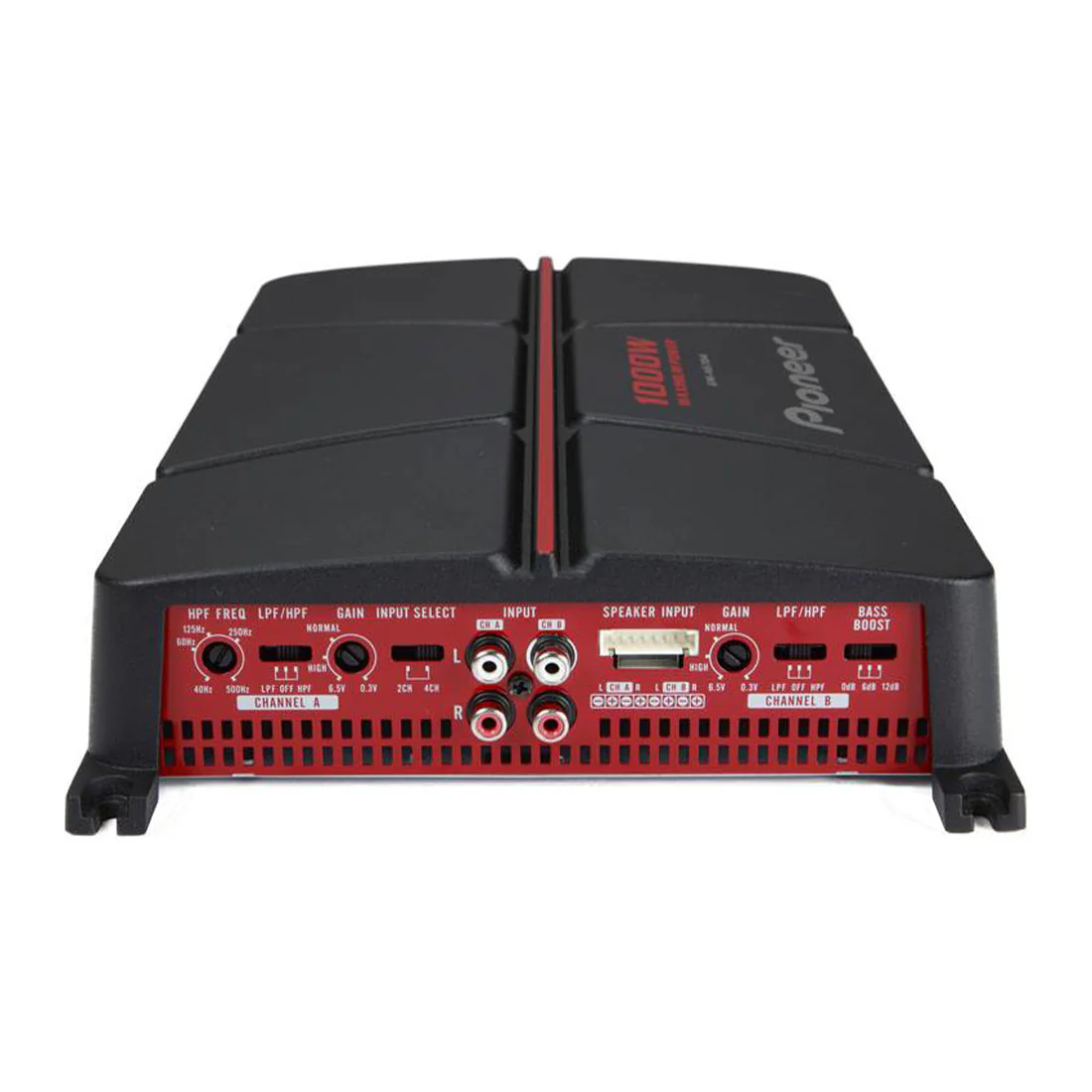 Pioneer GM-A6704 4-Channel Bridgeable Amplifier with Bass Boost (GMA6704) - Image 2