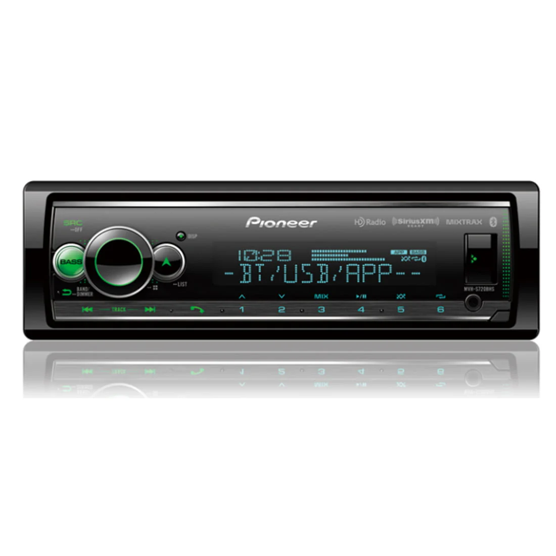 Pioneer MVH-S720BHS In Dash Audio Digital Media Receiver (MVHS720BHS)