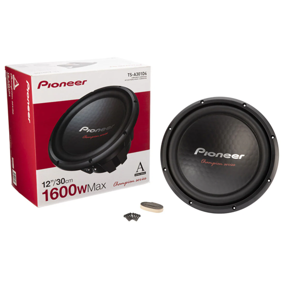 Pioneer TS-A301D4 12" - 1600 W Dual 4 Ohm Component Subwoofer (TSA301D4) - Image 9