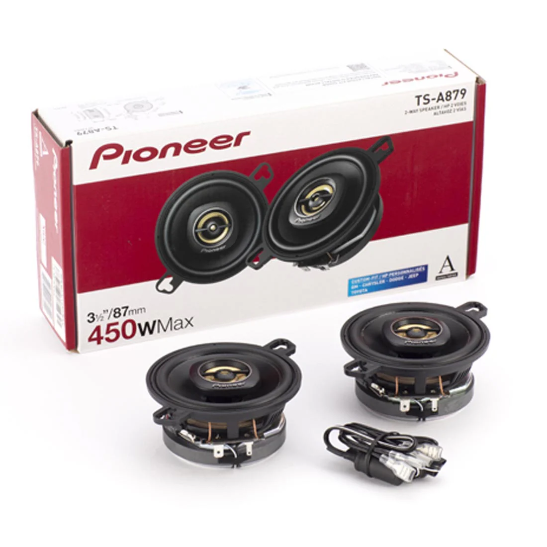 Pioneer TS-A879 A-Series 3.5" 2-Way Coaxial Speakers (TSA879) - Image 2