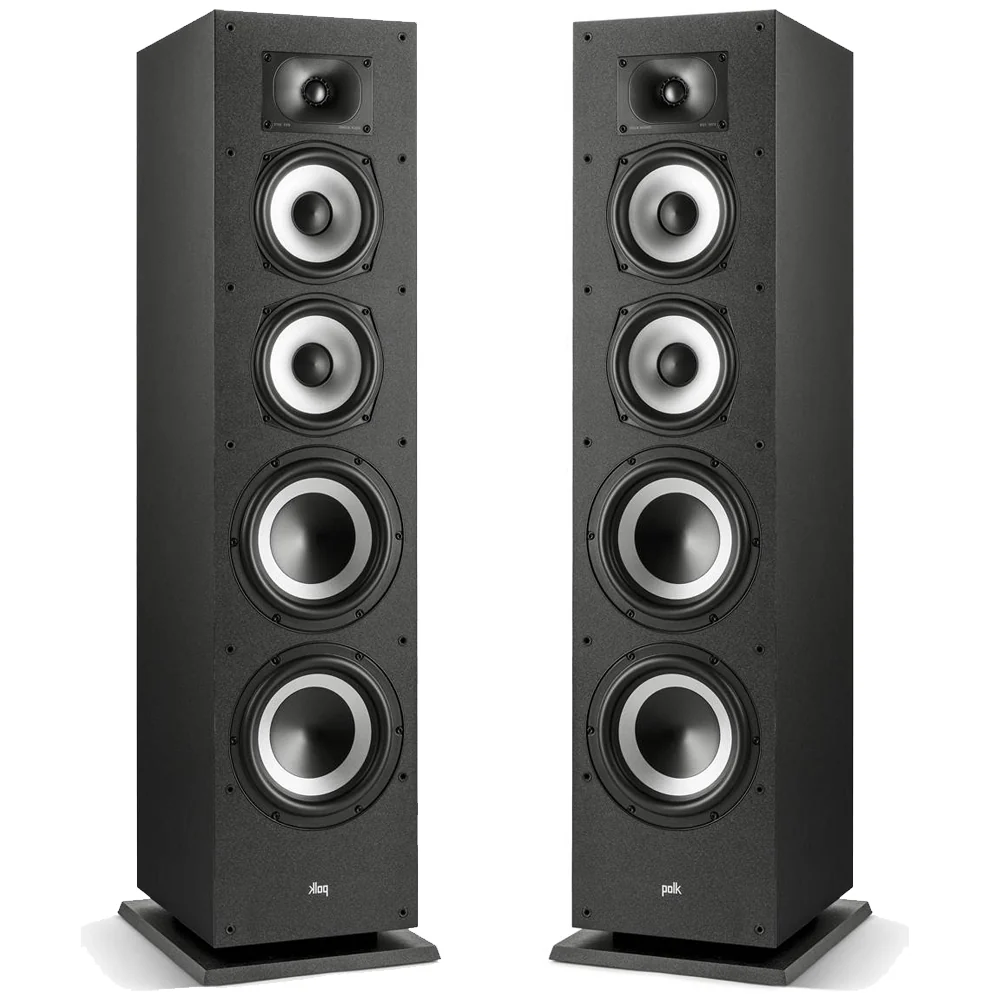 Onkyo TX-NR6100 7.2 Channel THX Certified Network A/V Receiver | Polk Audio Monitor XT70 Floor Standing Loudspeakers - Pair | XT35 Center Channel | XT90 Height Speaker - Pair | XT12 12 - Subwoofer - Bundle - Image 2