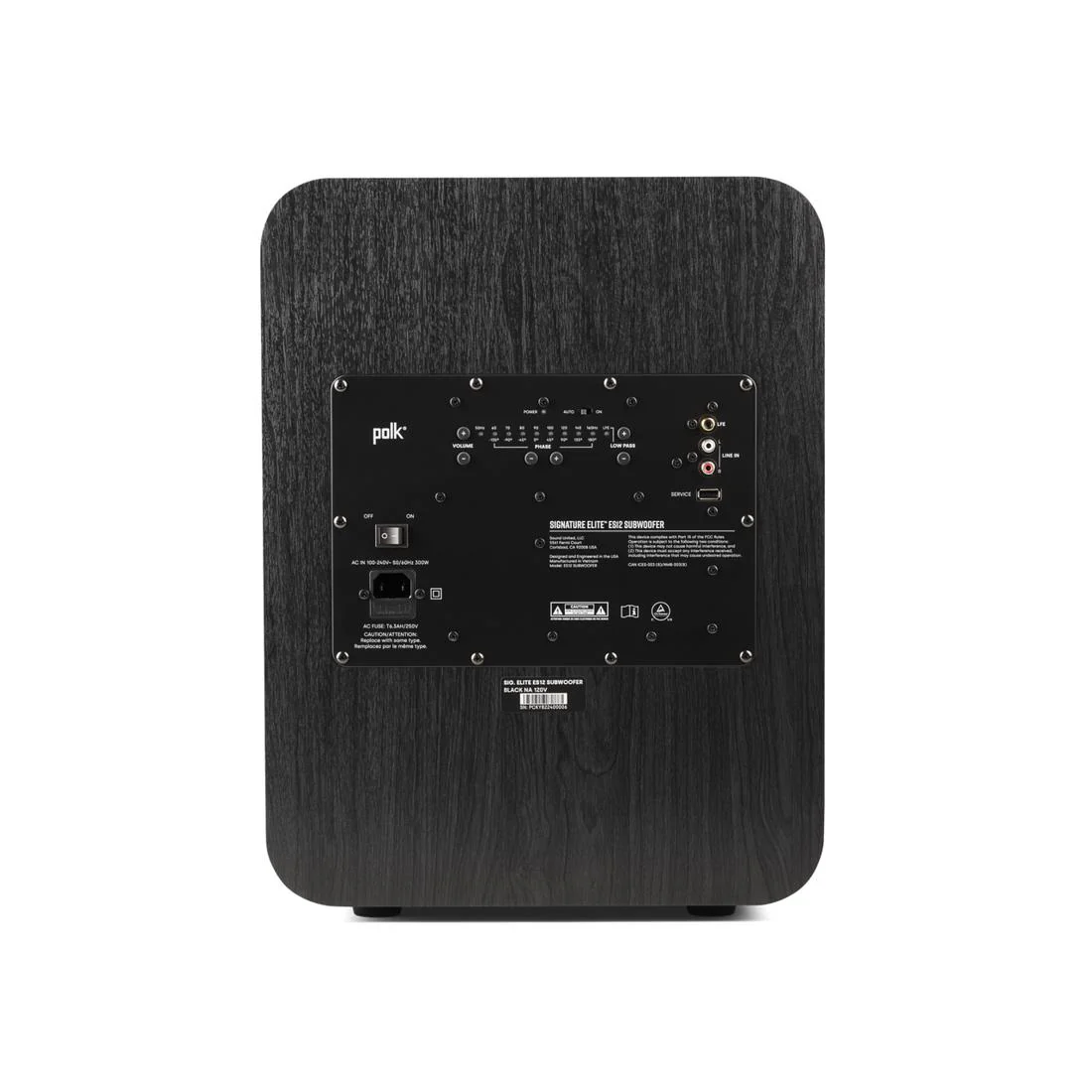 Polk Signature Elite ES12 12" Home Subwoofer - Black (OPEN BOX) - Image 3