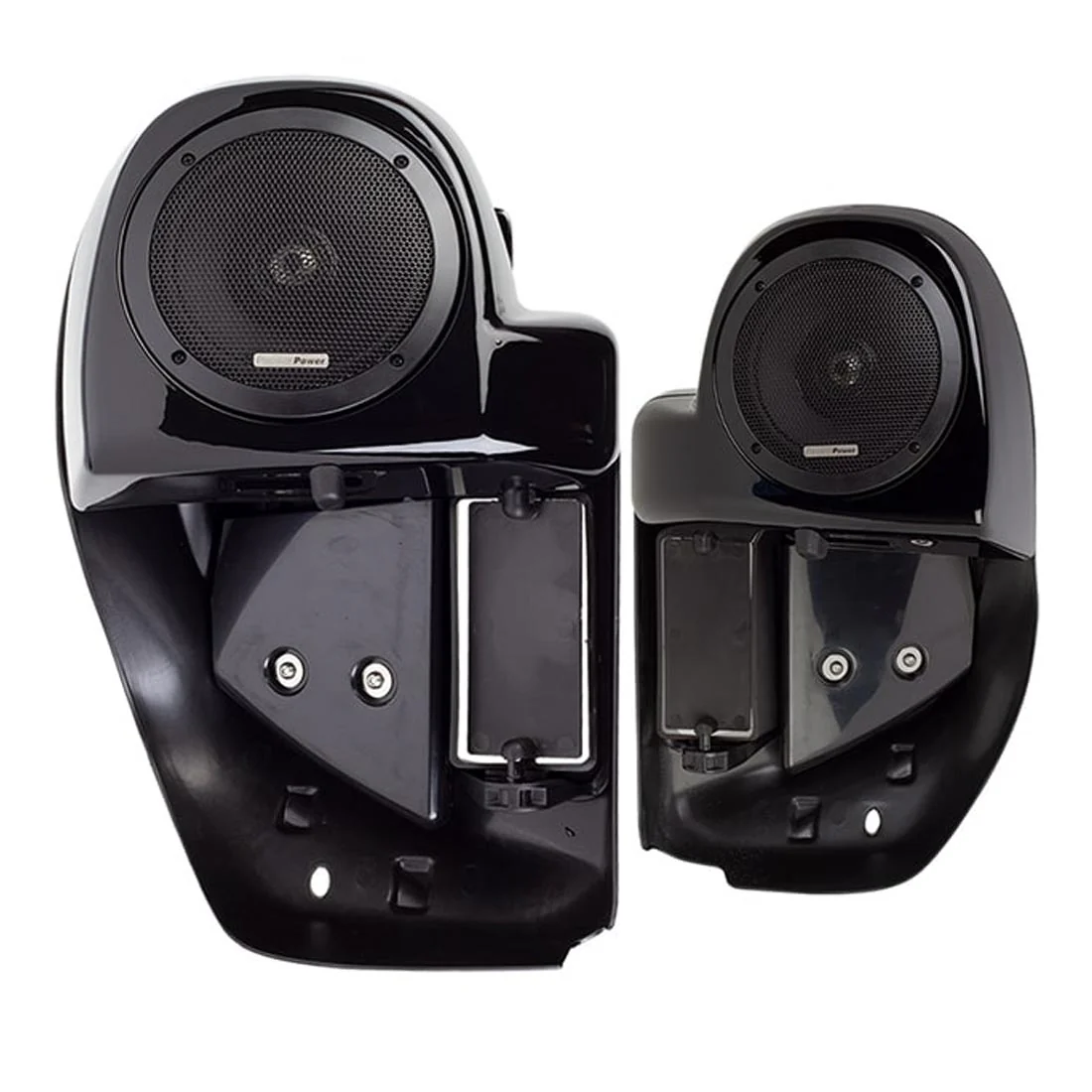 Precision Power HD13.LVF Vented Lower Fairings with 6.5" Speakers for Select 1998-2013 Harley-Davidson Touring Motorcycles - Soundstream Reserve (HD13.LVF)