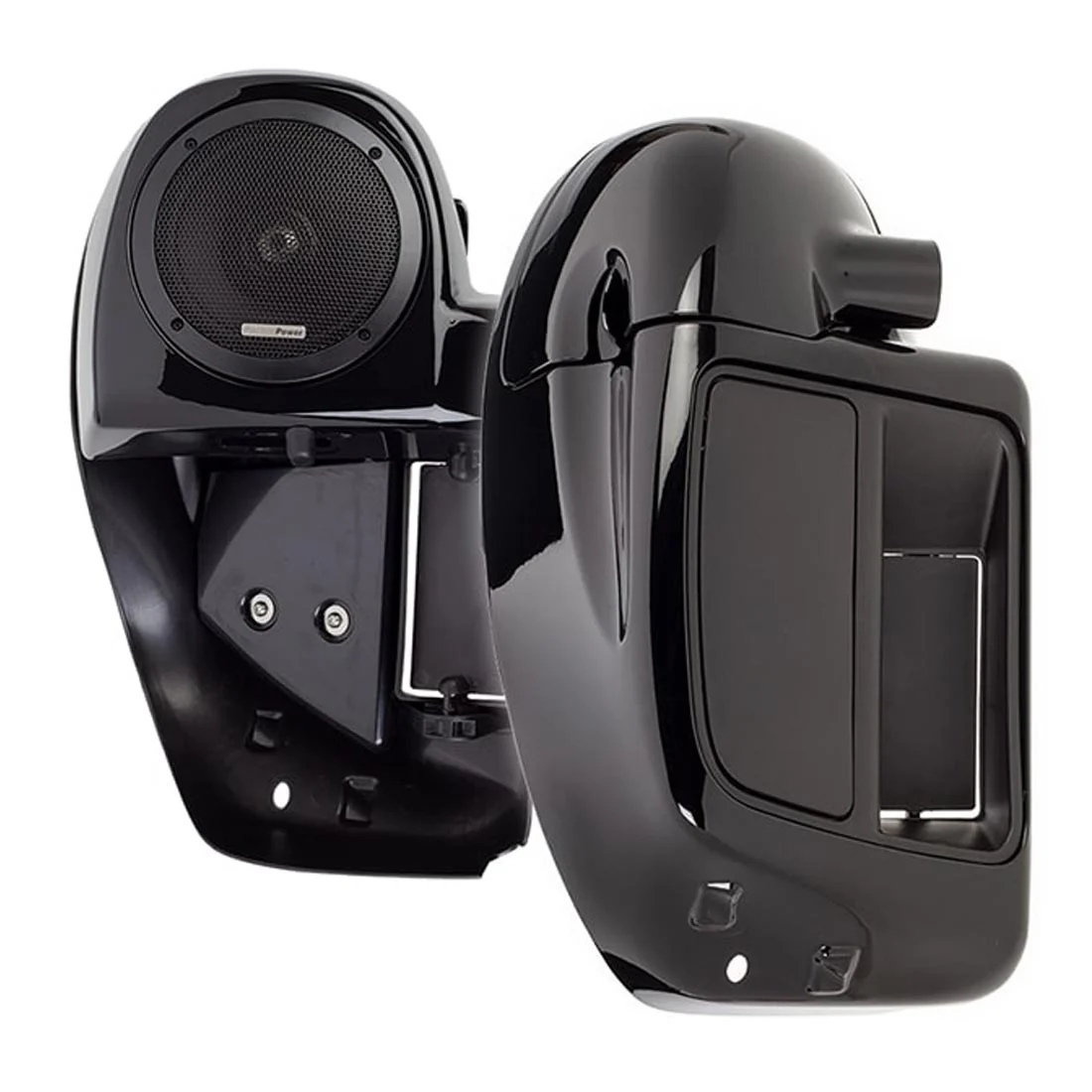 Precision Power HD13.LVF Vented Lower Fairings with 6.5" Speakers for Select 1998-2013 Harley-Davidson Touring Motorcycles - Soundstream Reserve (HD13.LVF) - Image 2