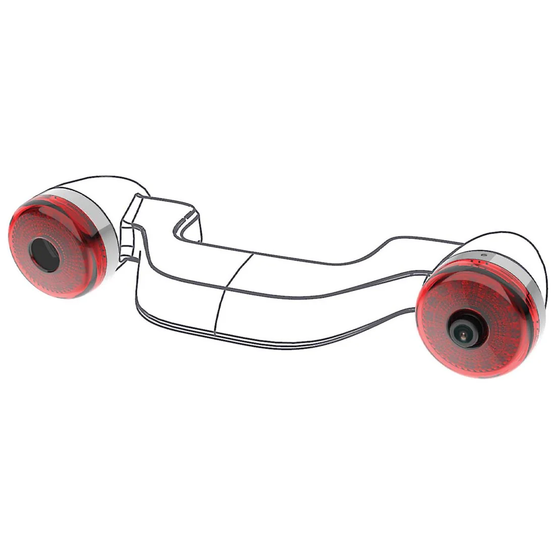 Precision Power HDVISION-V2 Wireless Rear View Camera for H.D. Tail Light Bar - Soundstream Reserve - Image 5