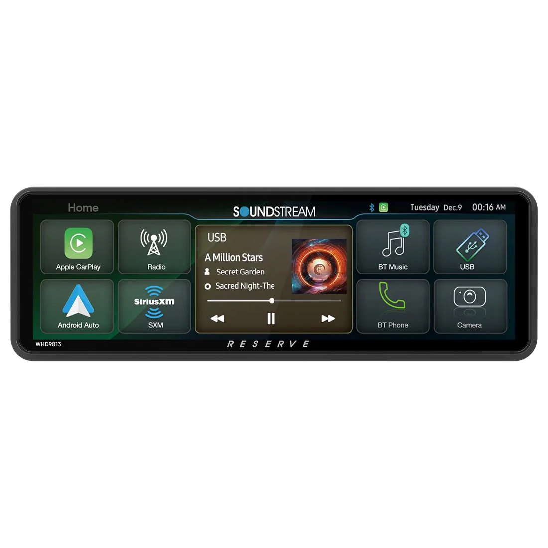 Precision Power WHD.9813 Motorcycle Head Unit for 1998-2013 Harley-Davidson Touring - Soundstream Reserve - Image 6