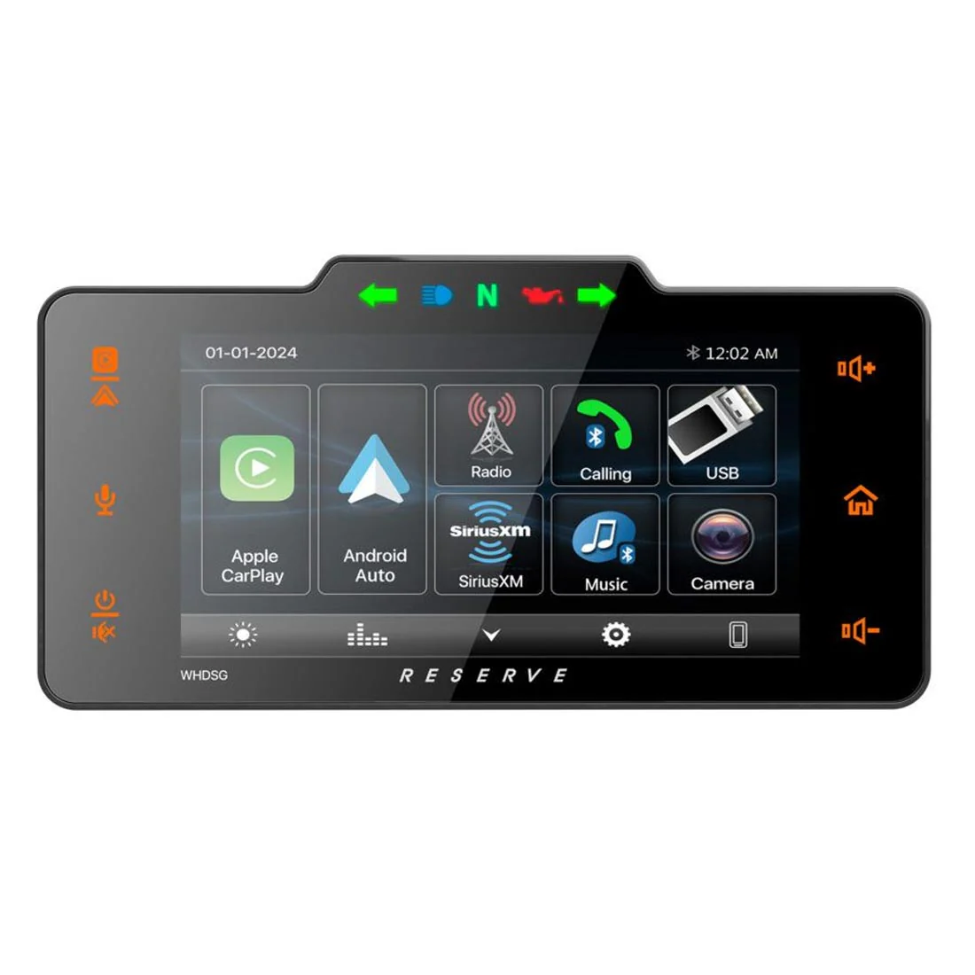 Precision Power WHD.SG Plug-n-Play OE Head Unit for Select 98-2013 Harley Davidson Motorcycles - Soundstream Reserve (WHD.SG) - Image 3