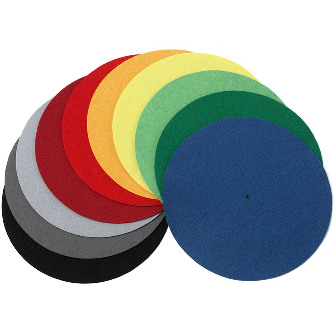 Pro-Ject PJ50437944 High Quality Felt Mat 300mm - Yellow (PJ50437944) - Image 2
