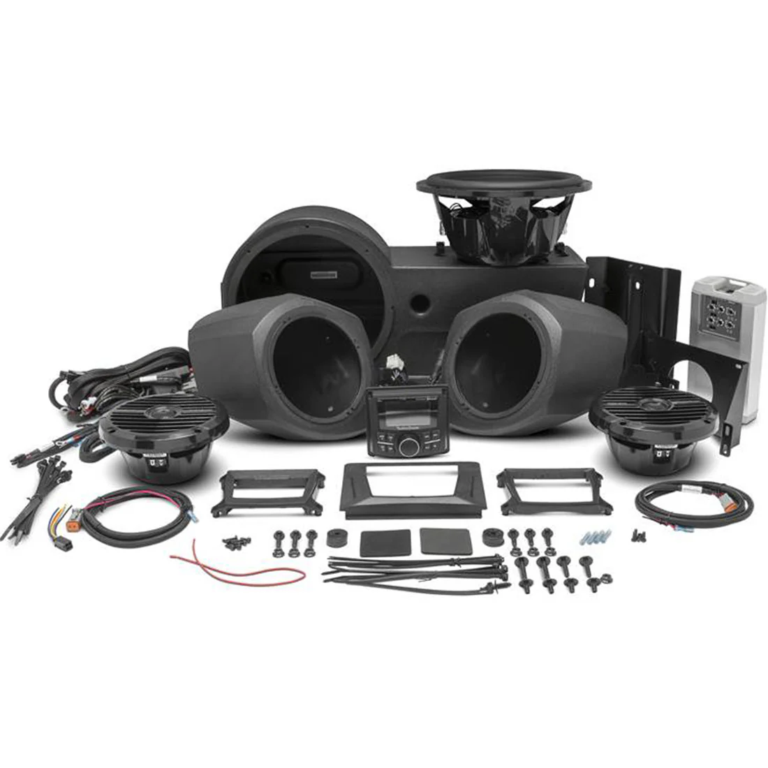 Rockford Fosgate GNRL-STAGE3 400 watt stereo, front lower speaker, and subwoofer kit for select Polaris GENERAL® models (GNRLSTAGE3) - Image 2