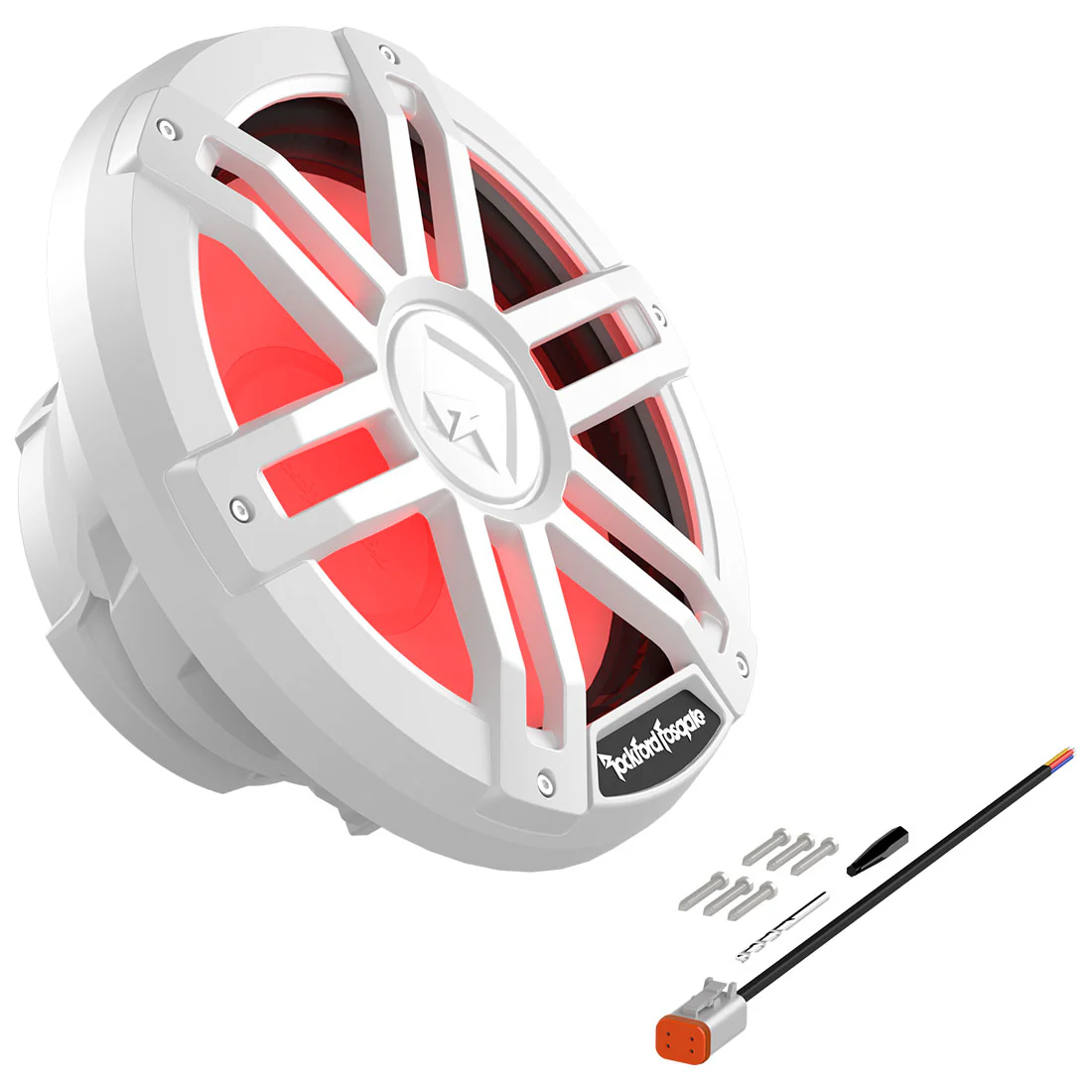 Rockford Fosgate M1D2-12 12" Color Optix Marine Subwoofer - White (M1D212) - Image 5