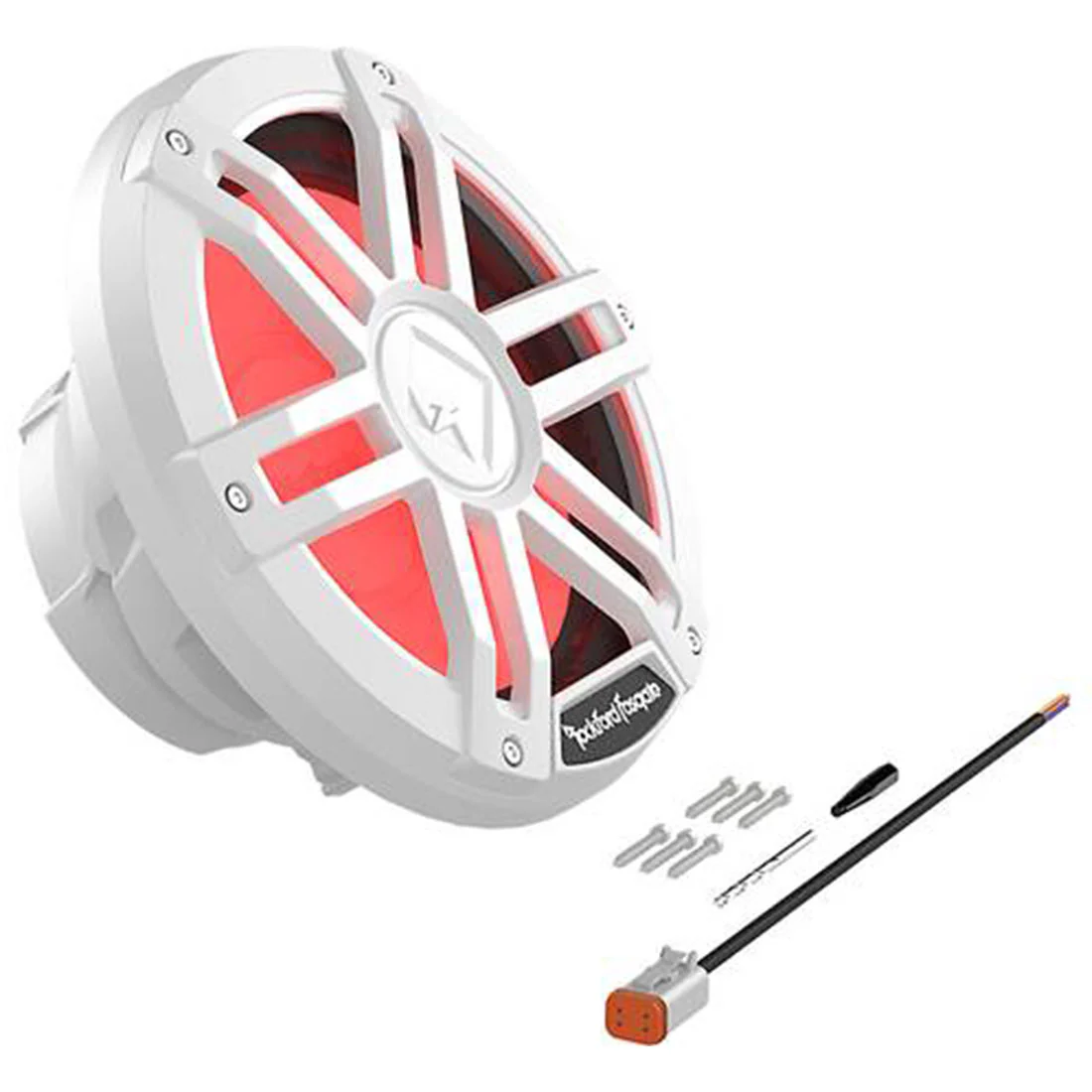 Rockford Fosgate M1D4-10 10" Color Optix Marine Subwoofer - White (M1D410) - Image 6