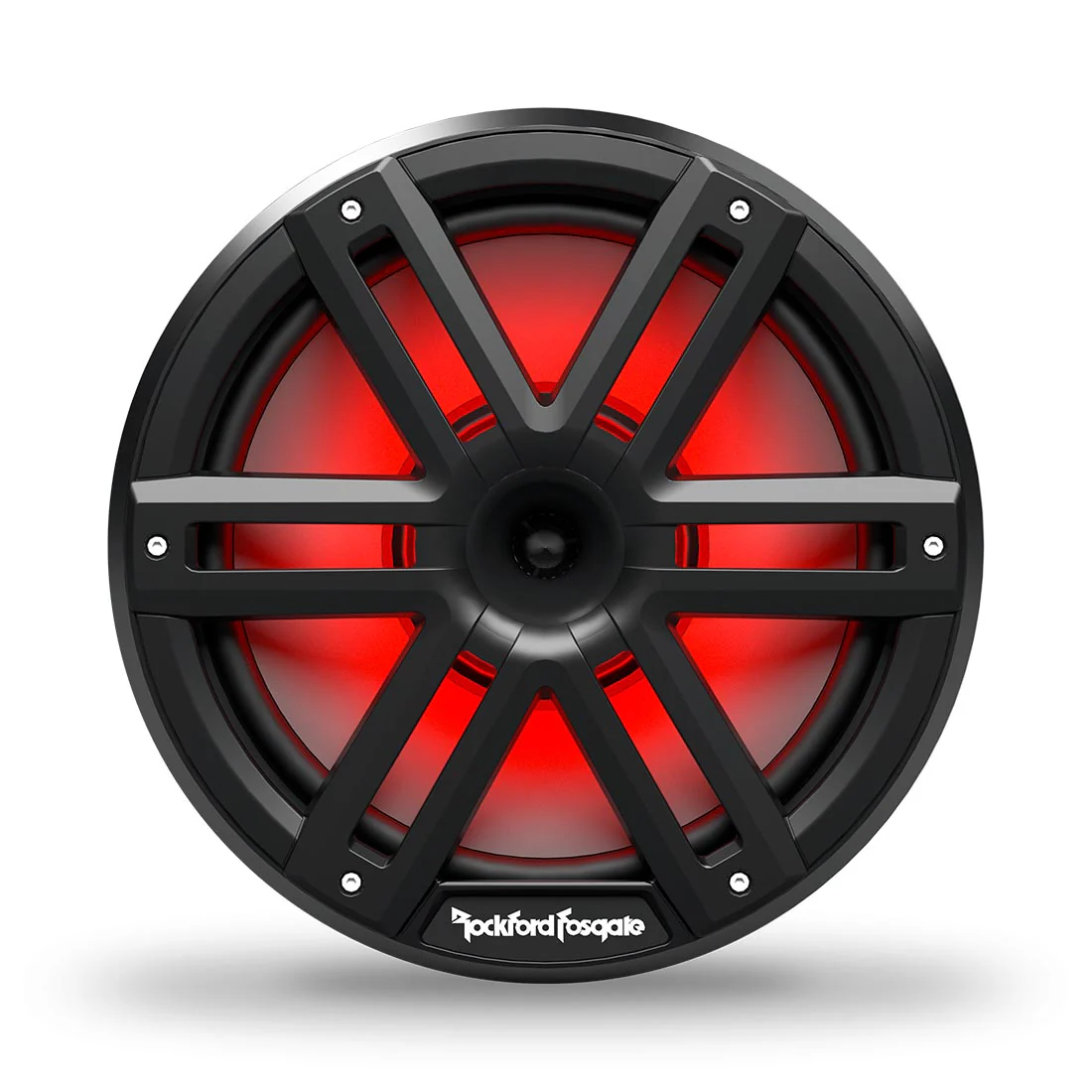 Rockford Fosgate M2-10HB M2 Series 10" Color-Optix Marine Speakers with Horn Tweeter - Black (M210HB) - Image 4