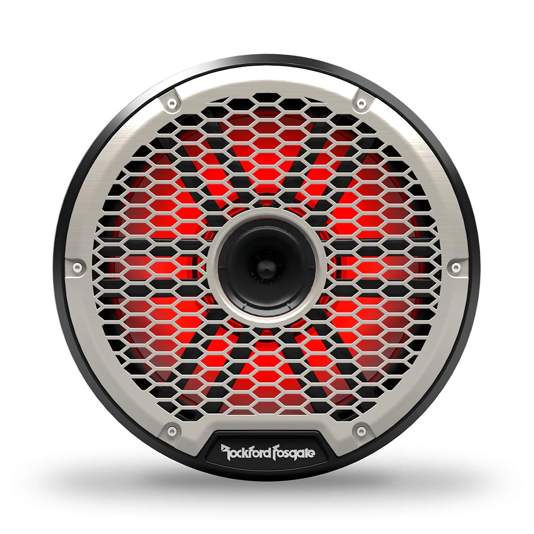 Rockford Fosgate M2-10HB M2 Series 10" Color-Optix Marine Speakers with Horn Tweeter - Black (M210HB) - Image 5