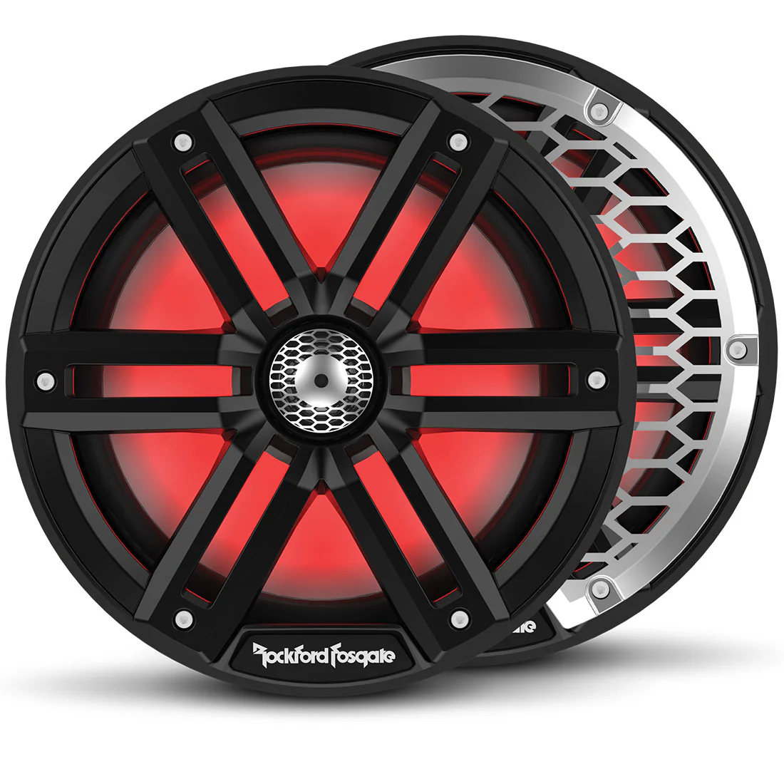 Rockford Fosgate M2-8B 8" Color Optix Marine 2-Way Speakers - Black (M28B)