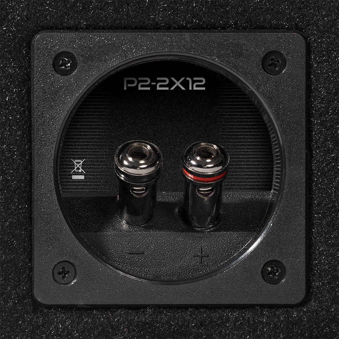 Rockford Fosgate P2-2X12 Punch Dual P2 12" Loaded Enclosure (P22X12) - Image 3