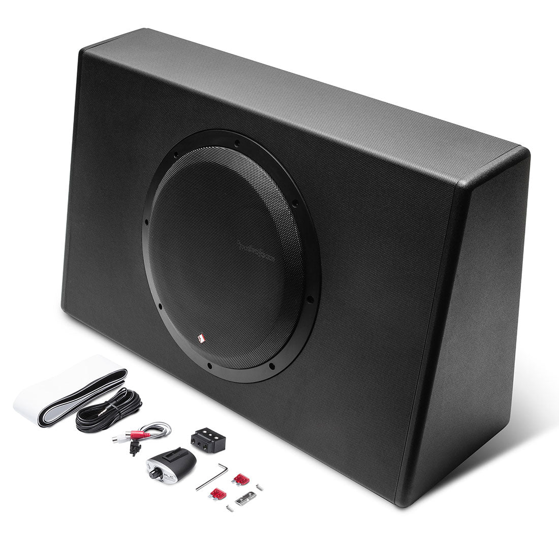 Rockford Fosgate P300-12T Punch 12" 300-Watt Powered Truck Enclosure with Subwoofer (P30012T)