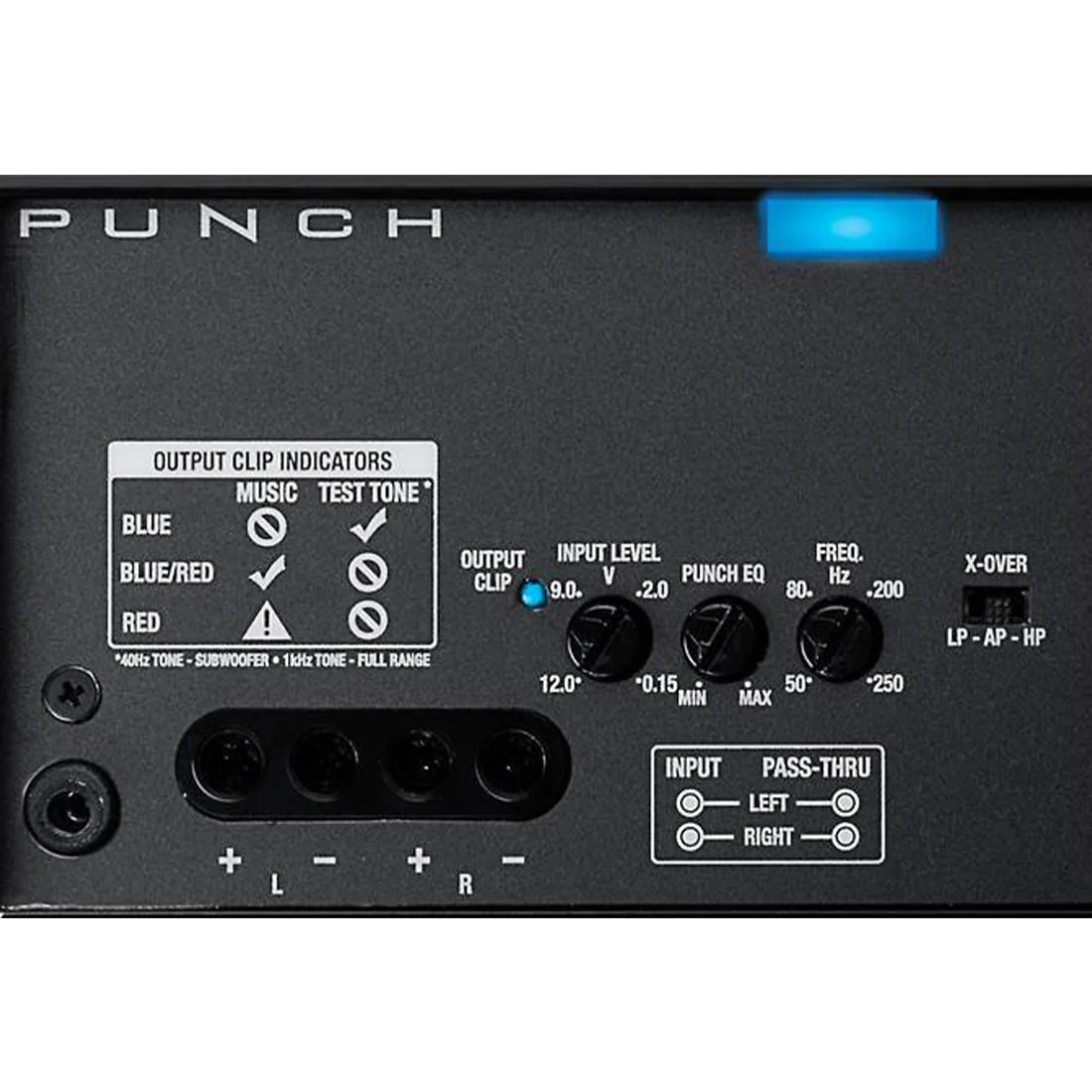 Rockford Fosgate P300X2 Punch 300 Watt 2-Channel Amplifier (P300X2) (OPEN BOX - LIKE NEW) - Image 9