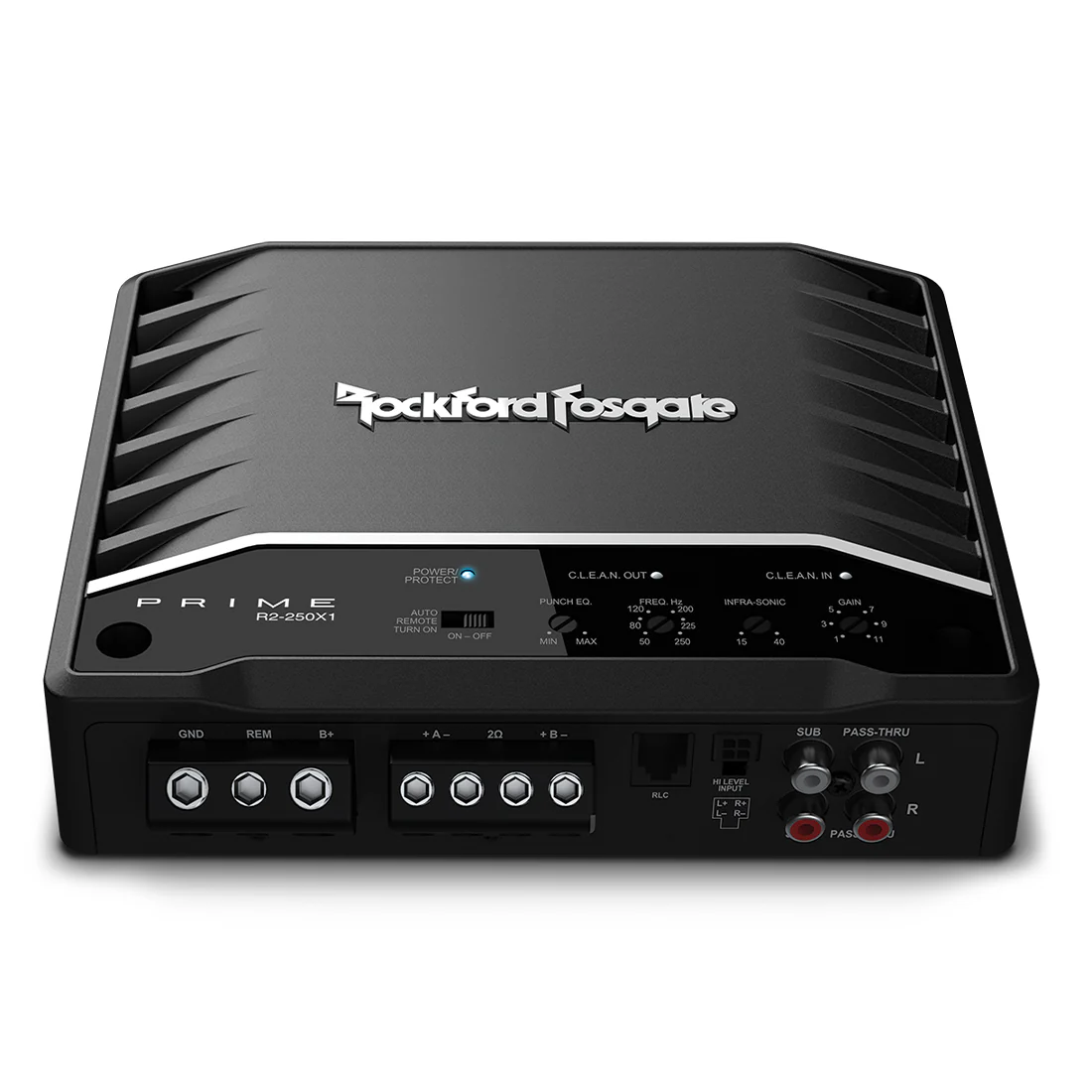 Rockford Fosgate R2-250X1 Prime 250 Watt Mono Subwoofer Amplifier (R2250X1) (OPEN BOX - LIKE NEW) - Image 2