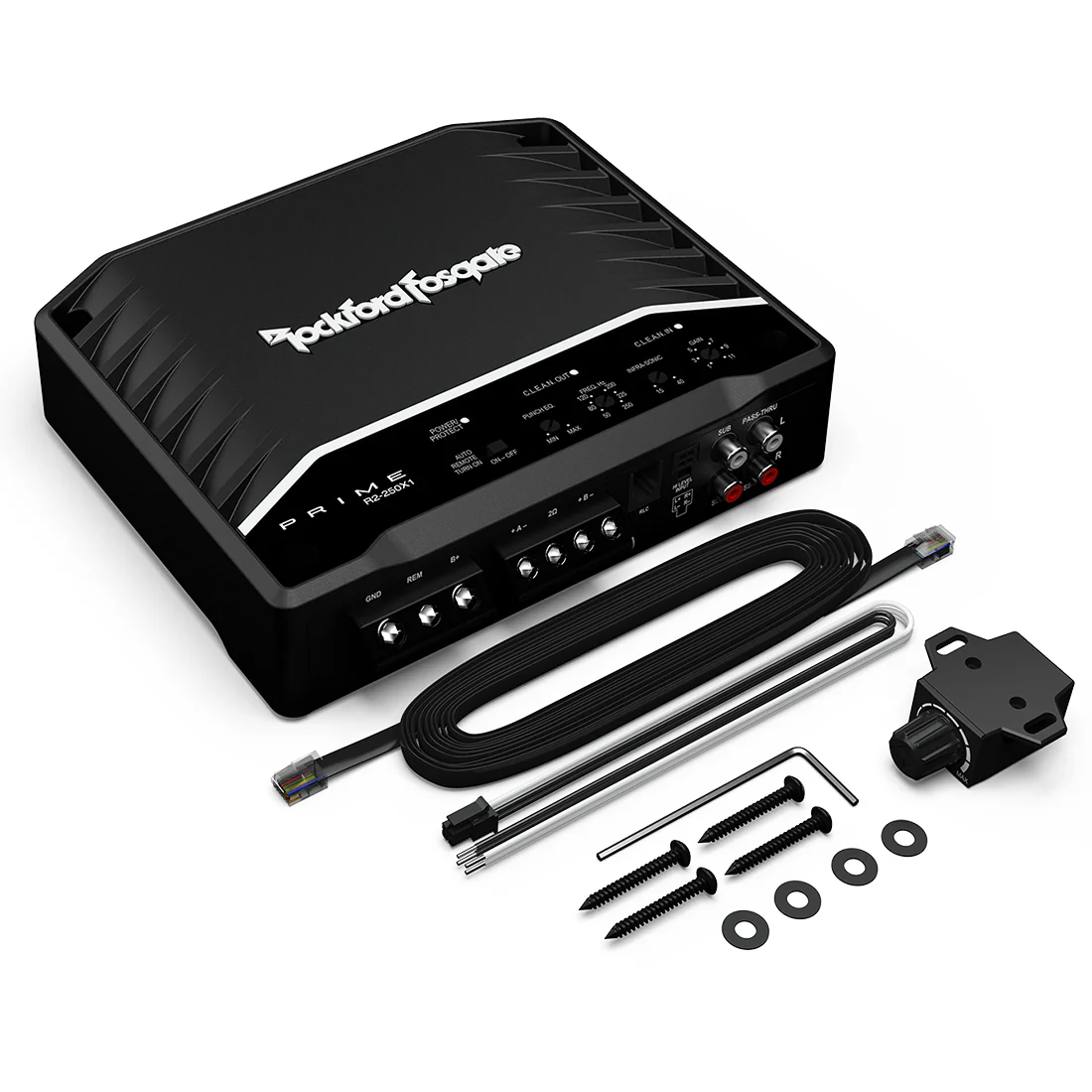 Rockford Fosgate R2-250X1 Prime 250 Watt Mono Subwoofer Amplifier (R2250X1) (OPEN BOX - LIKE NEW) - Image 4