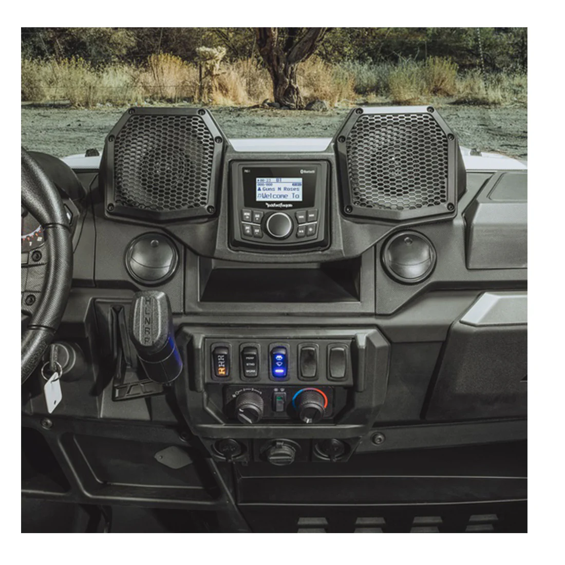 Rockford Fosgate RNGR18-STG1 2018+ Ranger Stage-1 Audio System (Gen-2) (RNGR18STG1) - Image 3