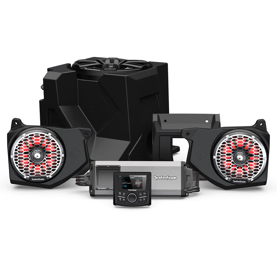 Rockford Fosgate RNGR18-STG5 2018+ Ranger Stage-5 Audio System (Gen-2) (RNGR18STG5)