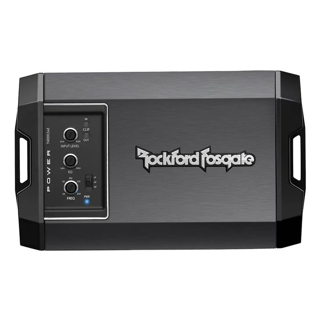 Rockford Fosgate T400X2ad Power 400 Watt Compact 2-Channel Amplifier (T400X2AD)