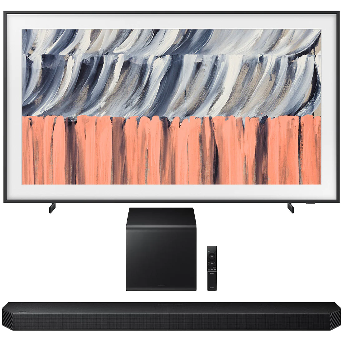 Samsung LS03HE The Frame QLED 4K Smart TV | HW-Q800H/ZC 15.1.2 Channel Soundbar and Subwoofer - 2026 Bundle