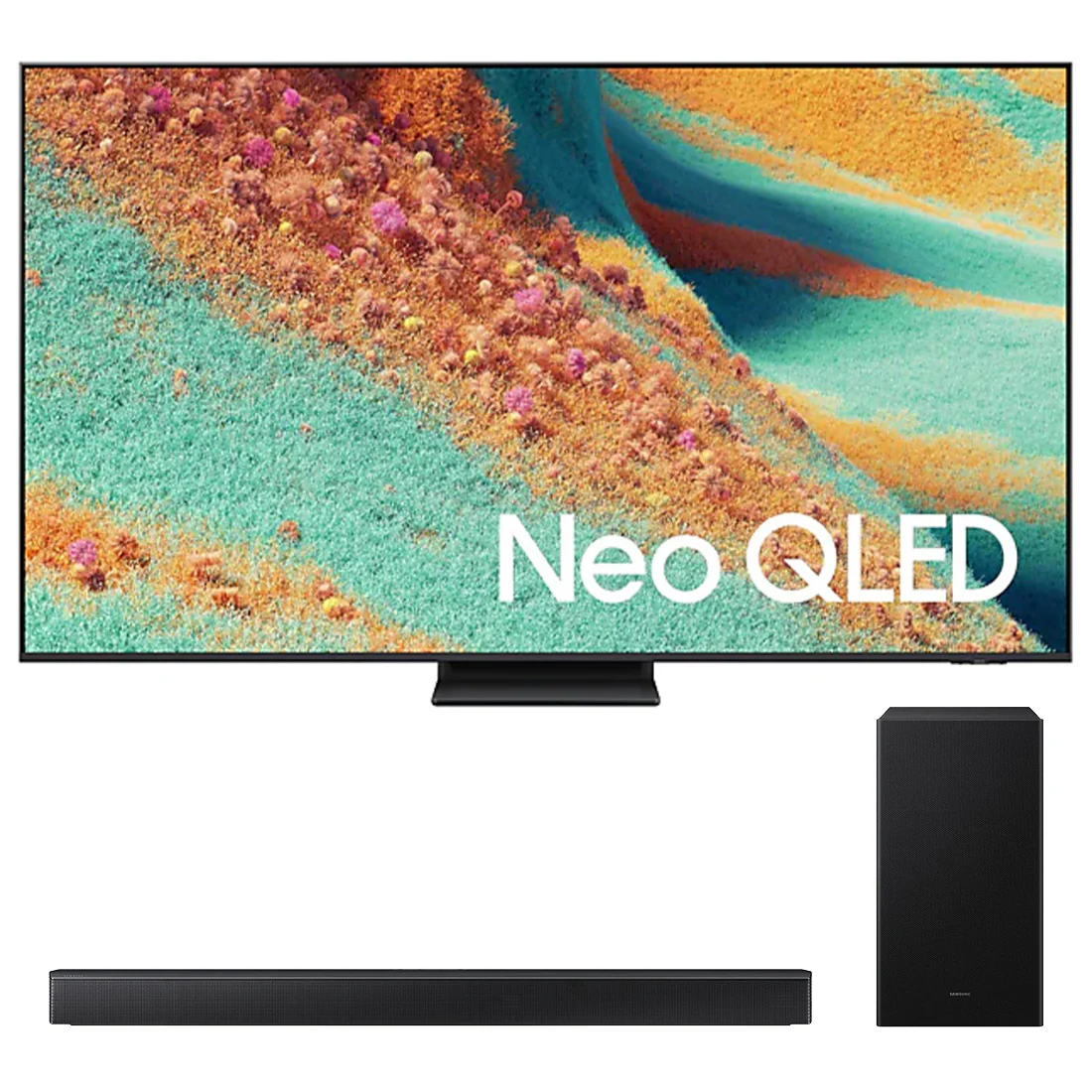 Samsung QN85F Neo QLED 4K Vision AI Smart TV | HW-B650F/ZC 3.1 Channel Soundbar - 2025 - Bundle