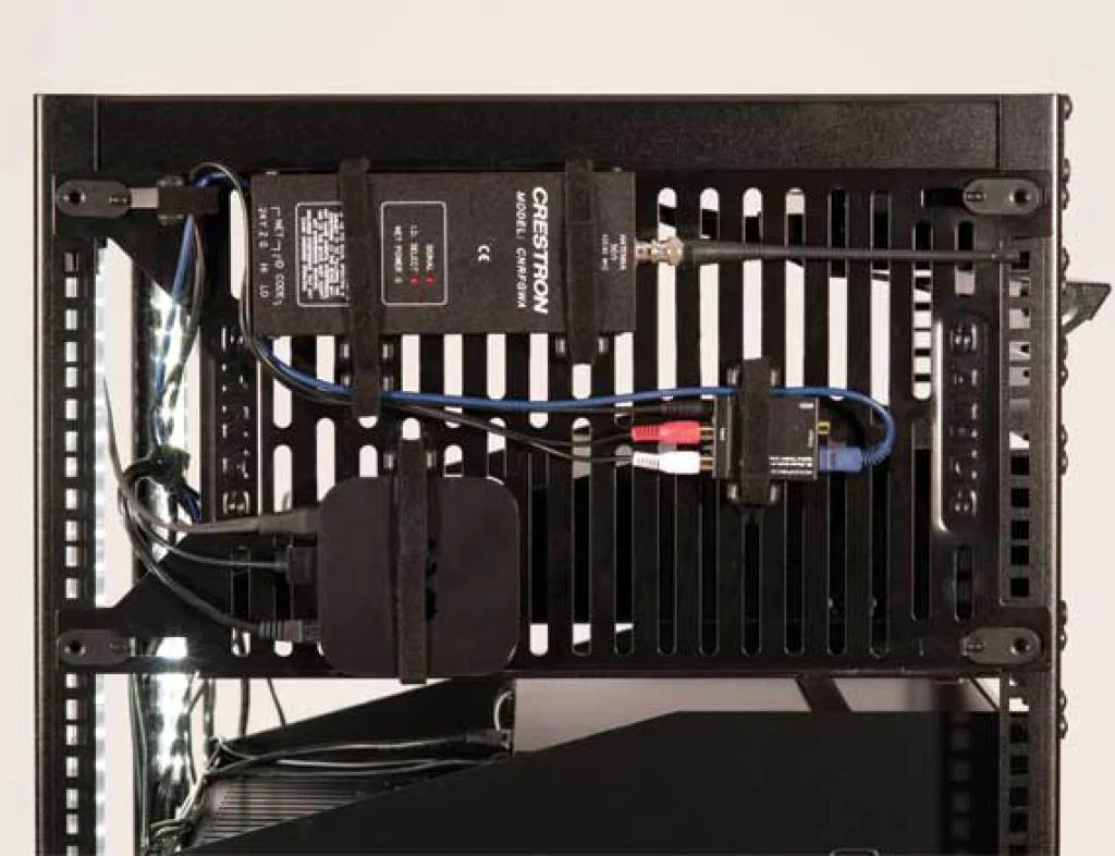 Sanus CASPK-B1 Rack Mounted Small Component Organizer (CASPKB1)