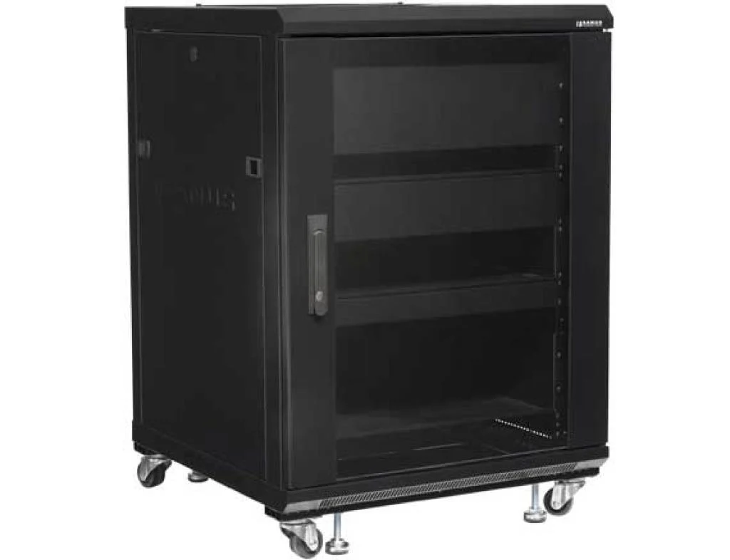 Sanus CFR2115-B1 15U AV Rack Audio Component Rack and Home Theater (CFR2115B1) - Image 3