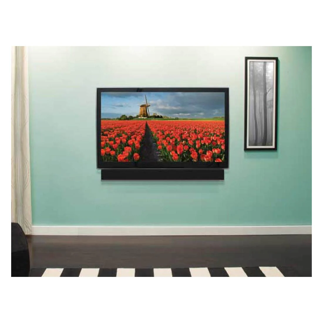 Sanus SA405-B3 Soundbar TV Mount - Black - Image 5
