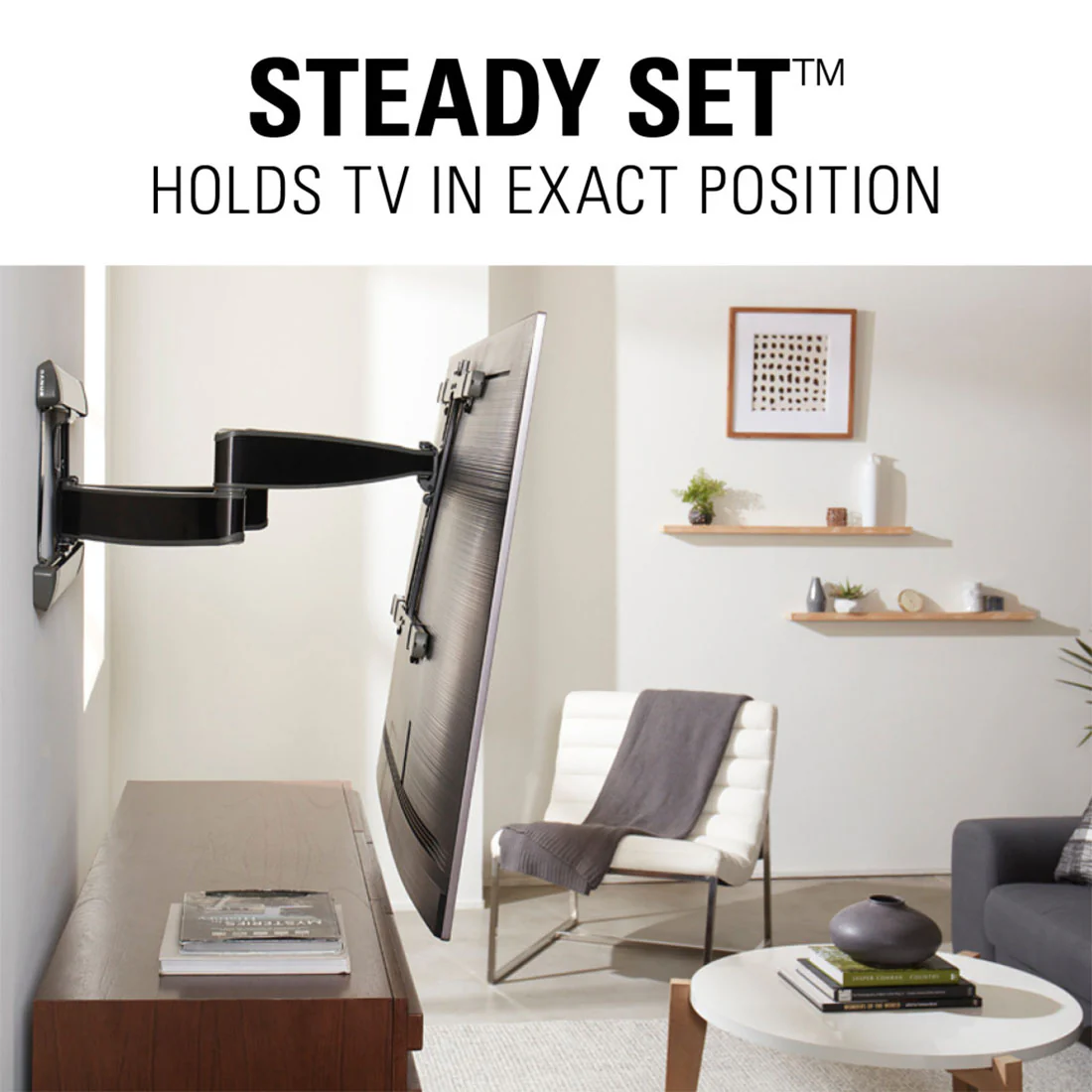 Sanus VLF728-B2 Full-Motion TV Wall Mount (VLF728B2) - Image 6