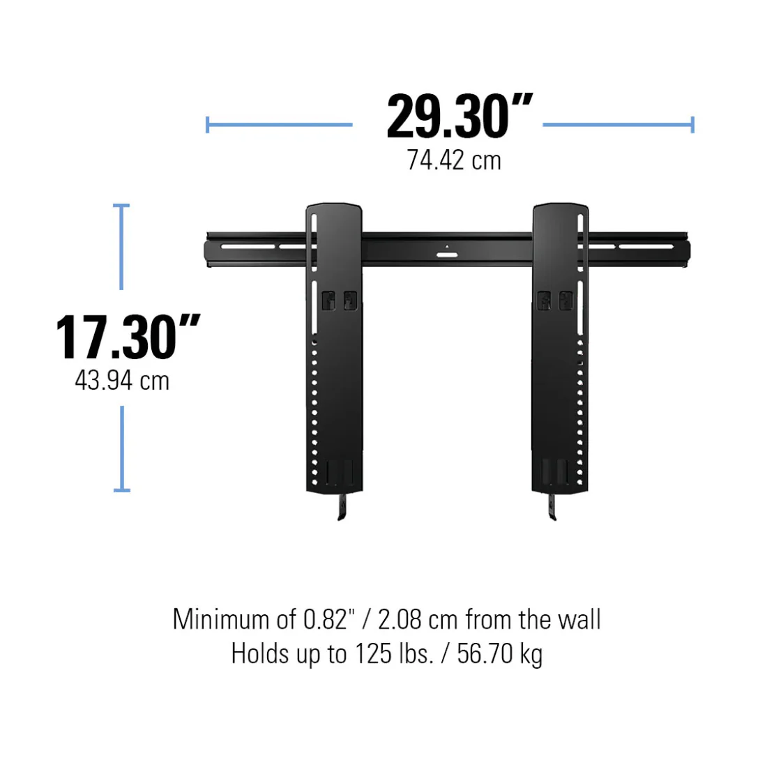 Sanus VLT16-B1 Super Slim Tilting TV Mount for 40-85" (VLT16B1) - Image 6