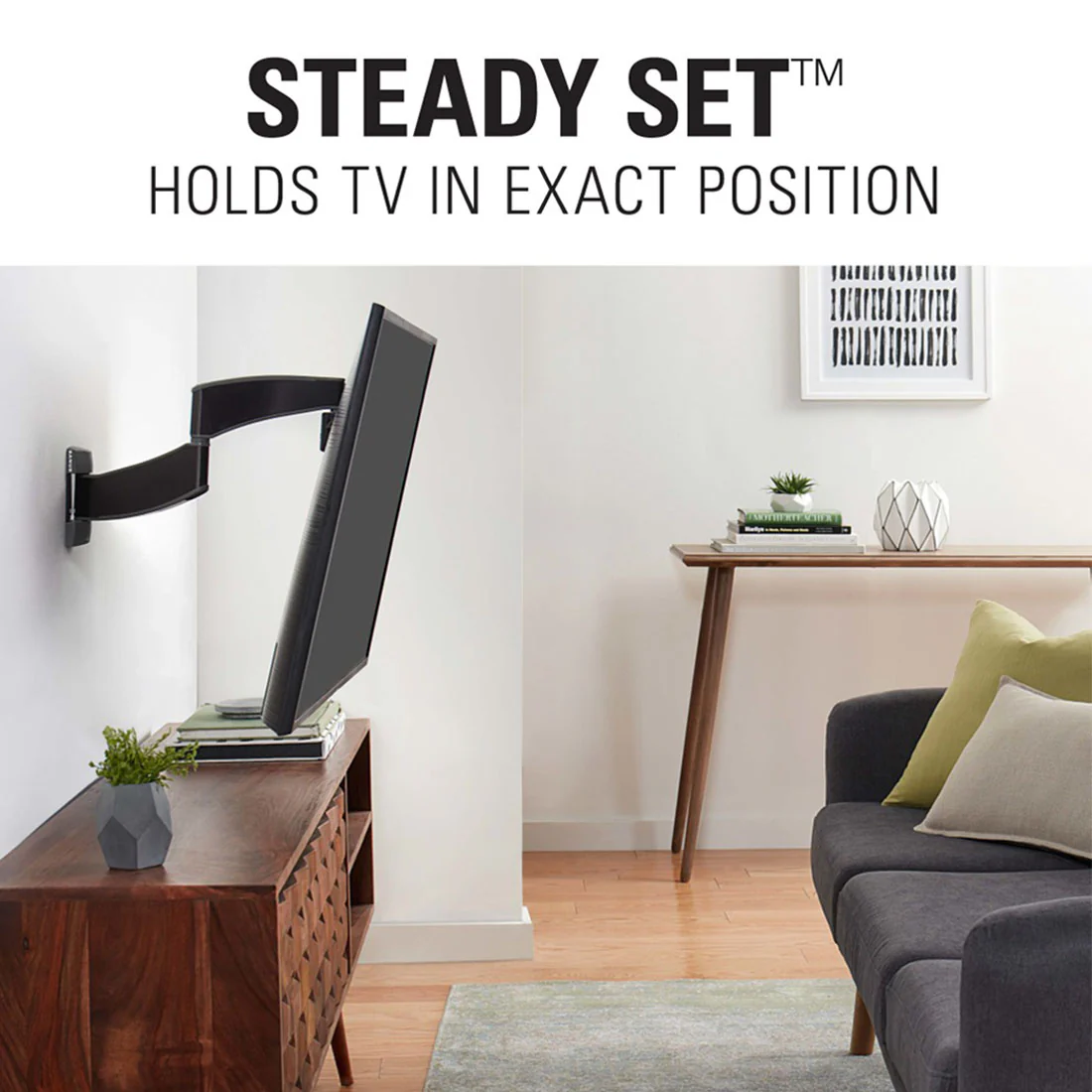 Sanus VSF716-B2 Premium Full Motion TV Wall Mount for 19"-43" TVs (VSF716B2) - Image 3