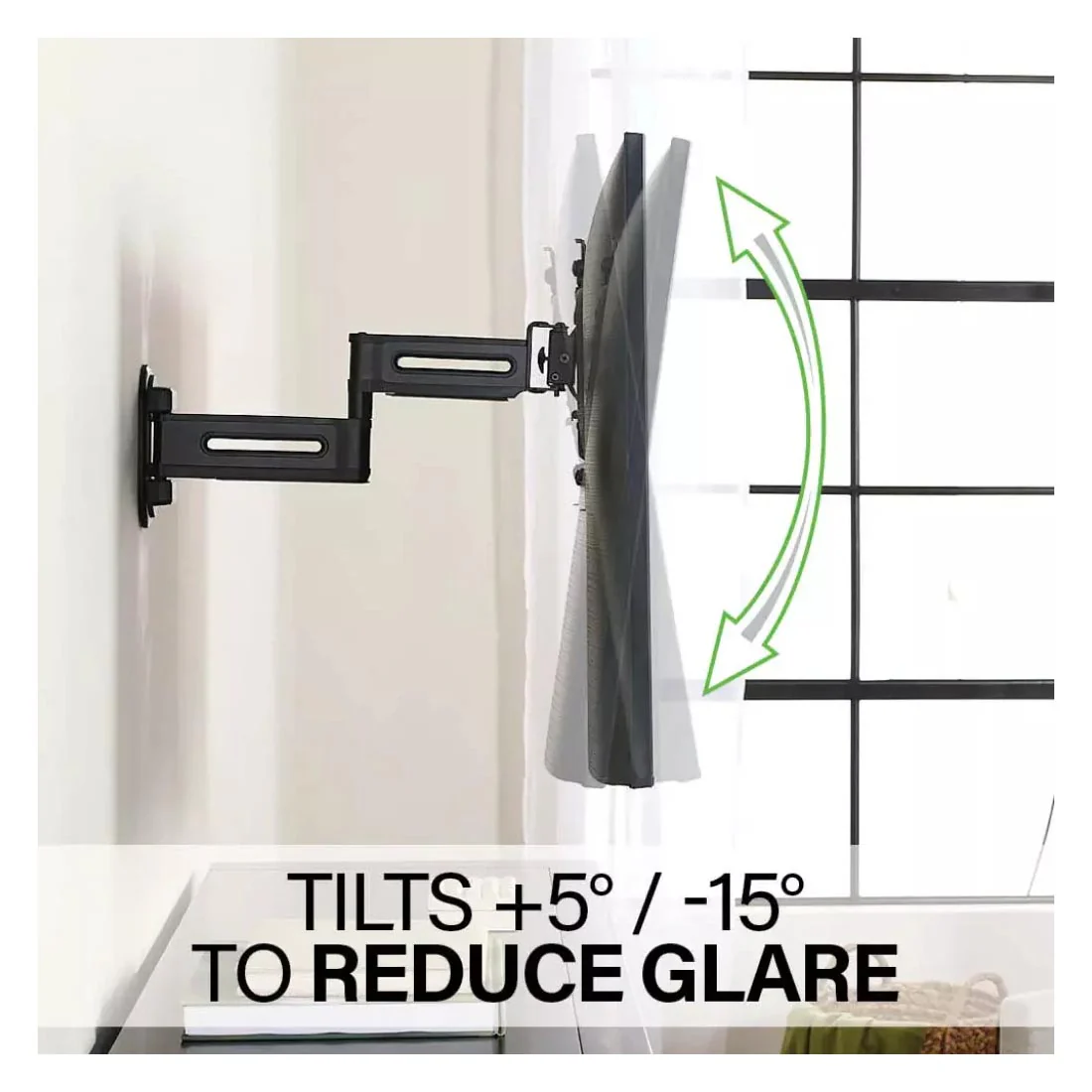 Sanus VSF817-B3 Advanced Full-Motion TV Wall Mount 19"-43" - Black (VSF817B3) - Image 10