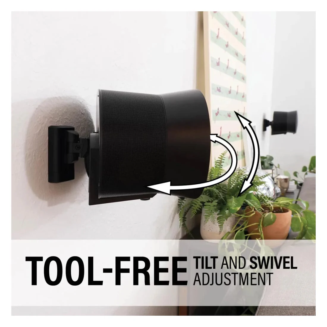 Sanus WSWME31-B2 Adjustable Speaker Wall Mount For Sonos Era 300 - Single - Image 6