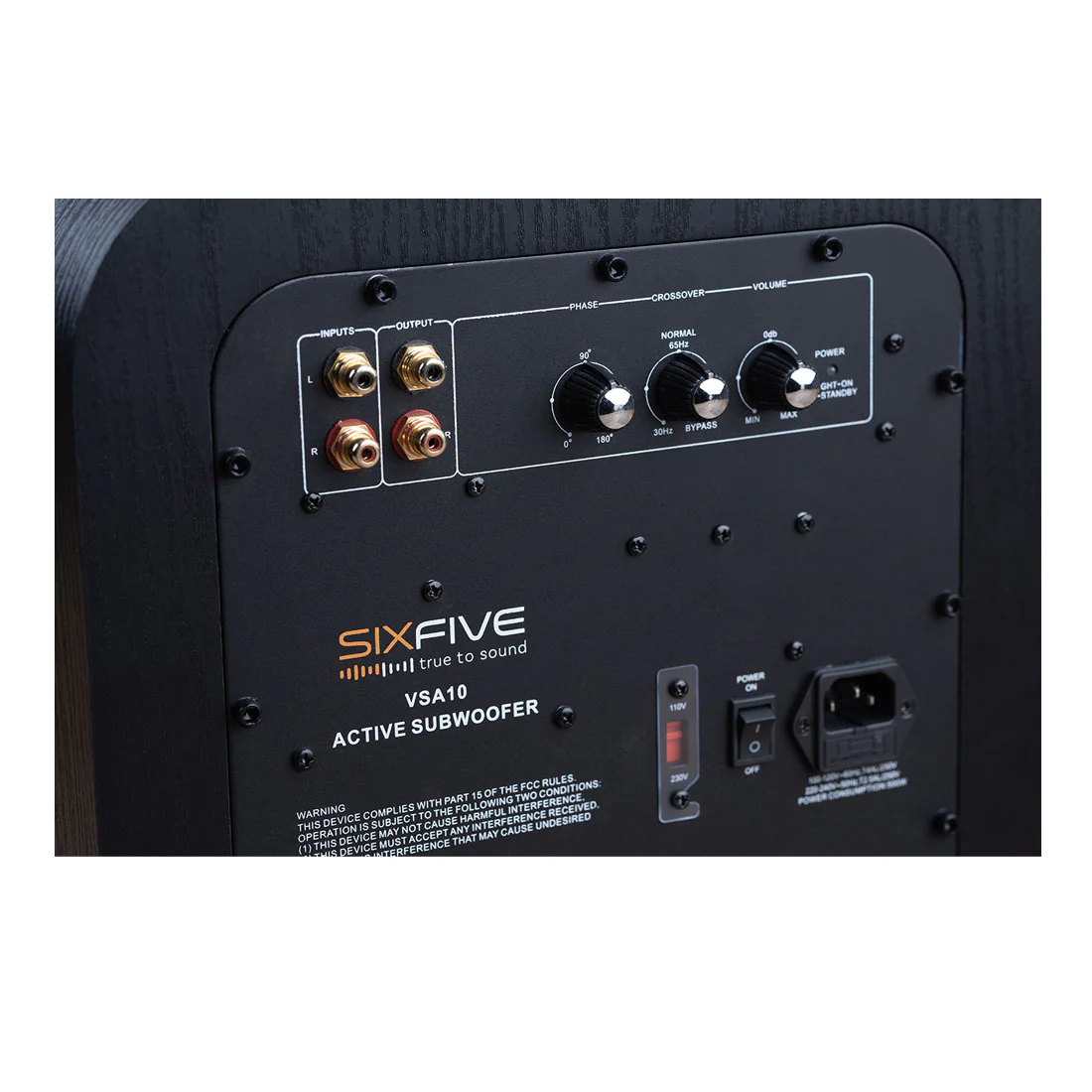 SixFive VSA10 V Series Premium 10? Powered Subwoofer - Each (VSA10) - Image 5