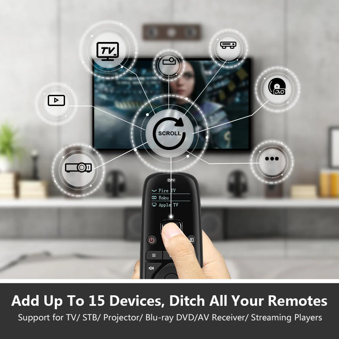 Sofabaton U2 Universal Remote Control - Control Up To 15 Devices - Image 7