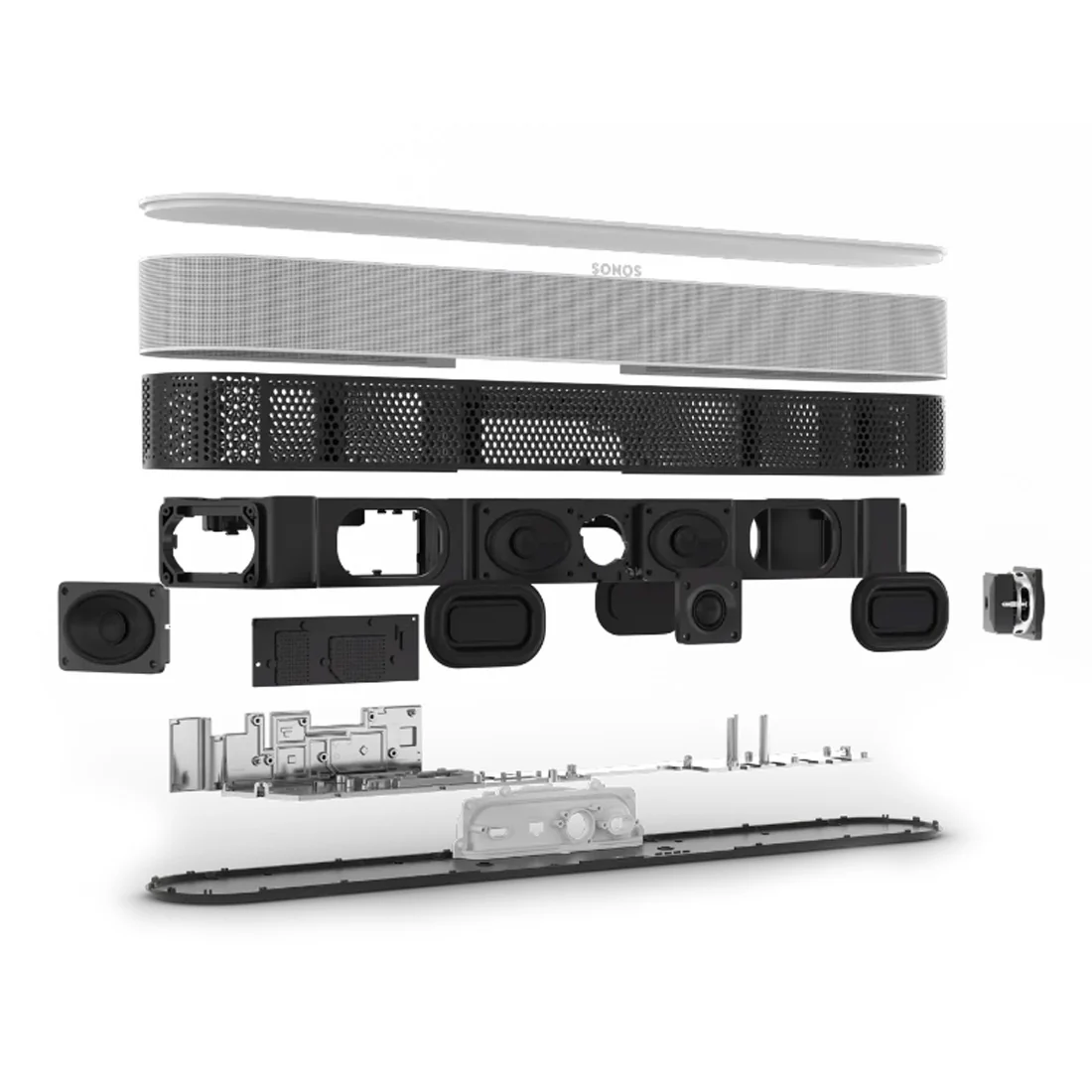Sonos Beam Gen 2 Compact Soundbar with Dolby Atmos (BEAM2US1) - Image 6