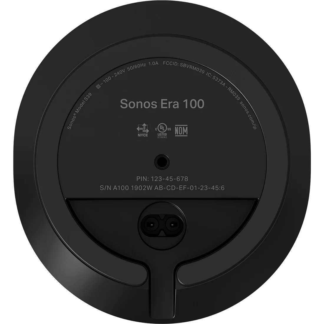 Sonos Era 100 Bluetooth Smart Speaker - 2023 Model (ERA100) - Image 4