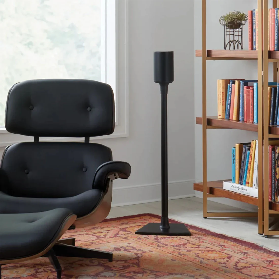 Sonos Era 100 Speaker with Sanus WSSE12 Speaker Stands - Pair - Bundle - Image 7