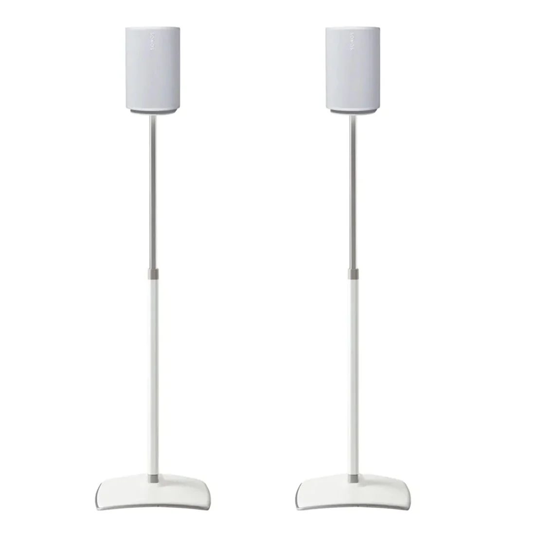 Sonos Era 100 Speaker with Sanus WSSE1A2 Speaker Stand - Pair -Bundle - Image 2