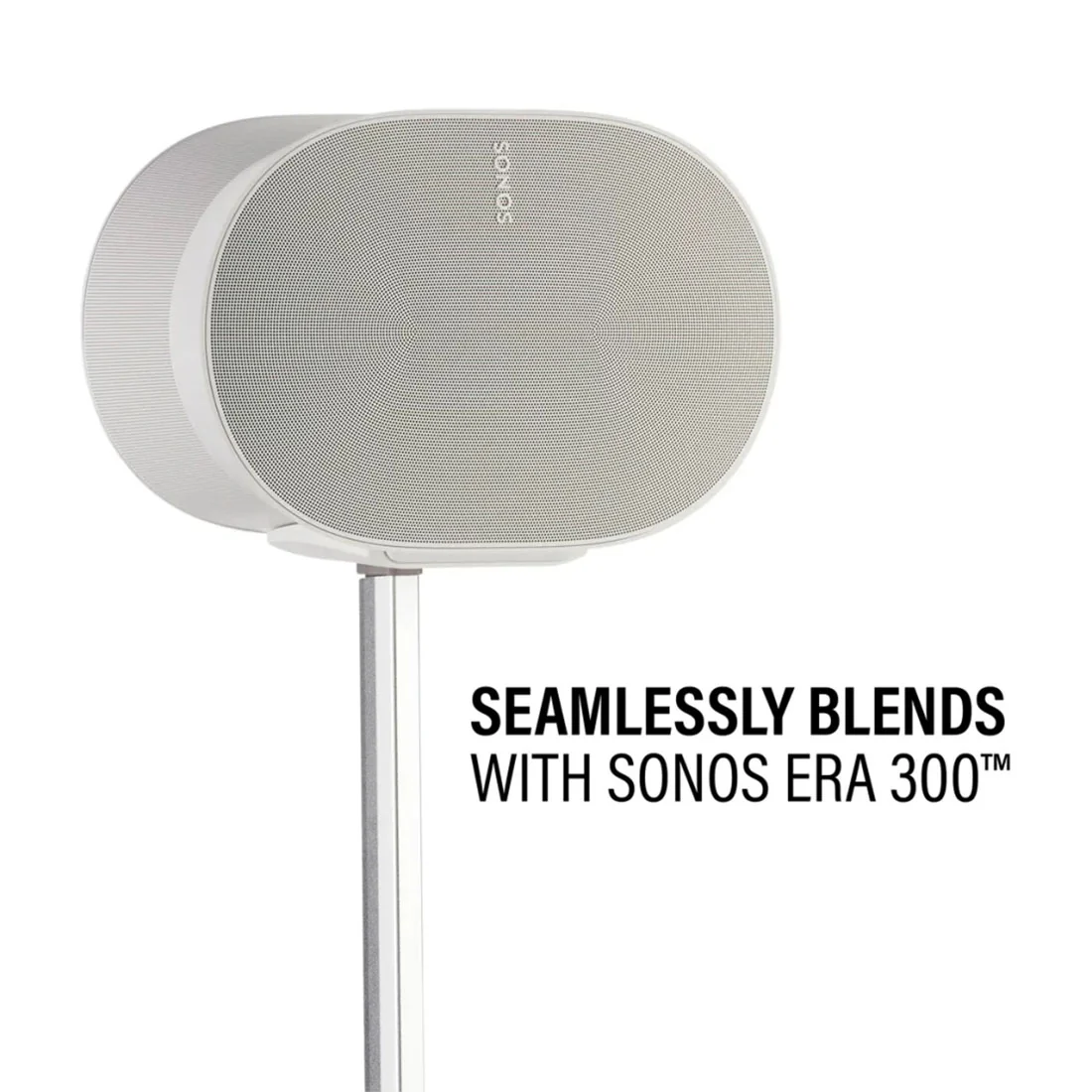 Sonos Era 300 Wireless Speaker with Sanus WSSE3A2 Speaker Stand - Pair - Bundle - Image 4