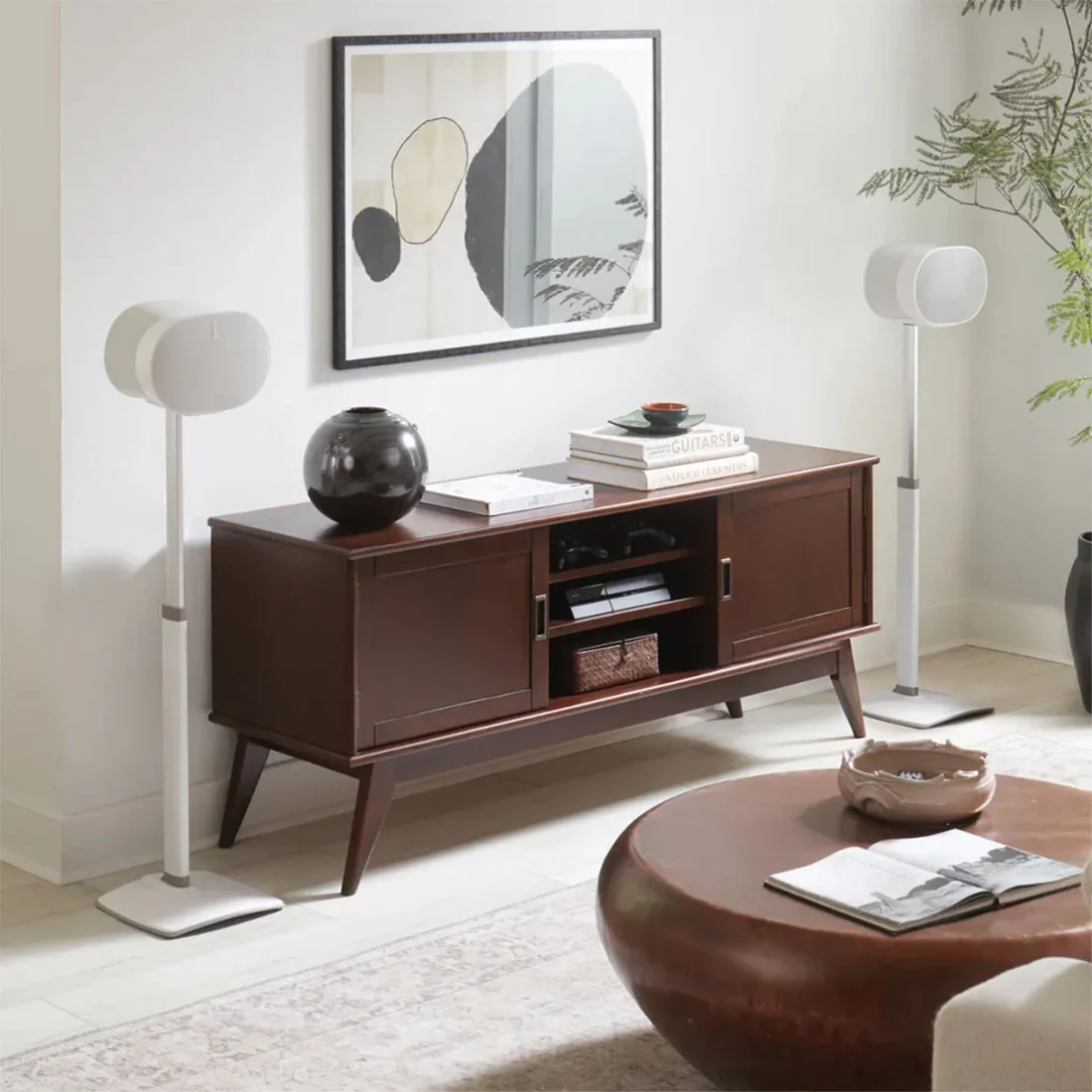 Sonos Era 300 Wireless Speaker with Sanus WSSE3A2 Speaker Stand - Pair - Bundle - Image 9