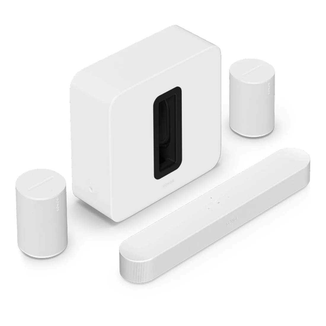 Sonos Premium Immersive Set with Beam - Beam | Sub Gen 4 | Era 100 (2) - Bundle - Image 2