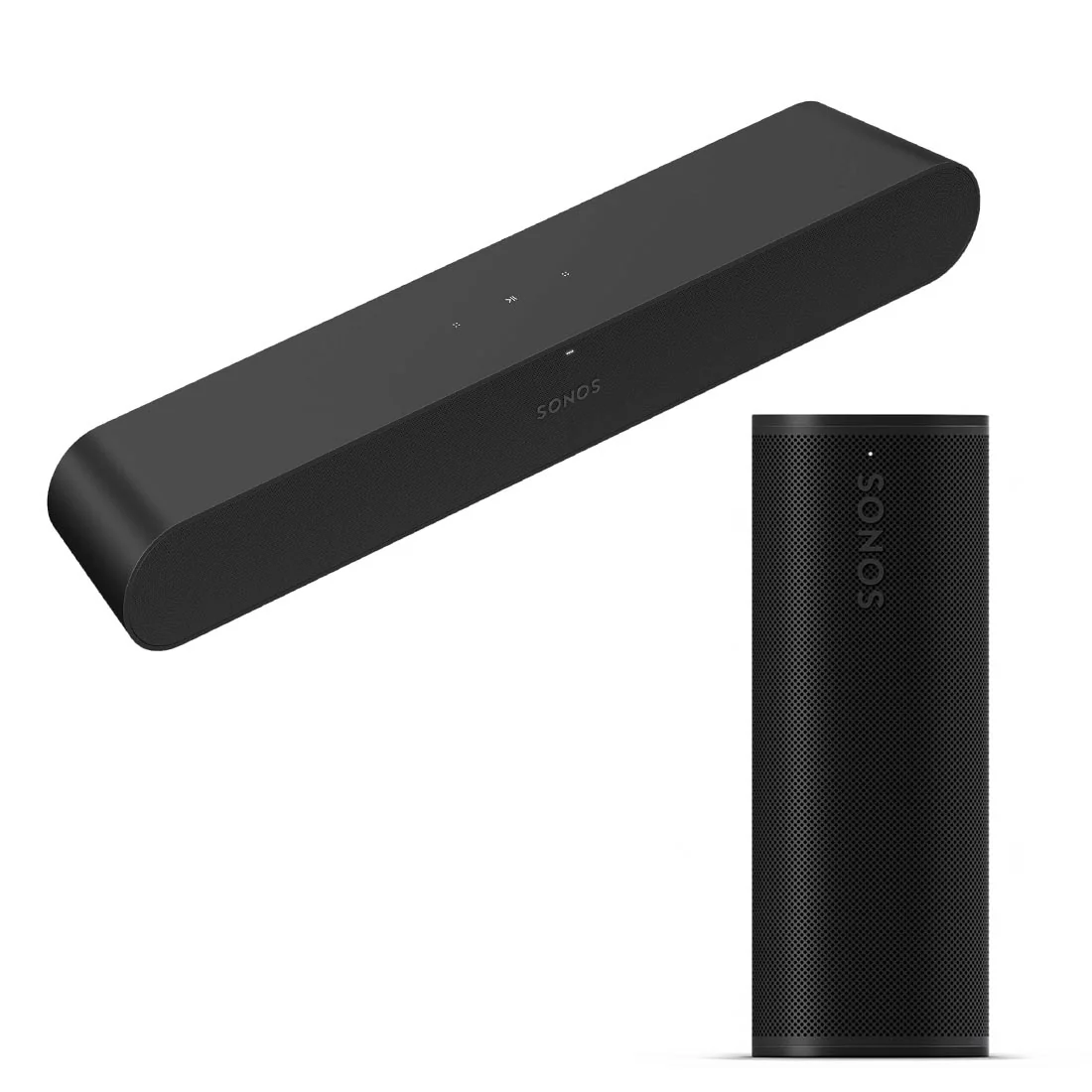 Sonos 2-Room Set with Ray - Ray | Roam 2 - Bundle