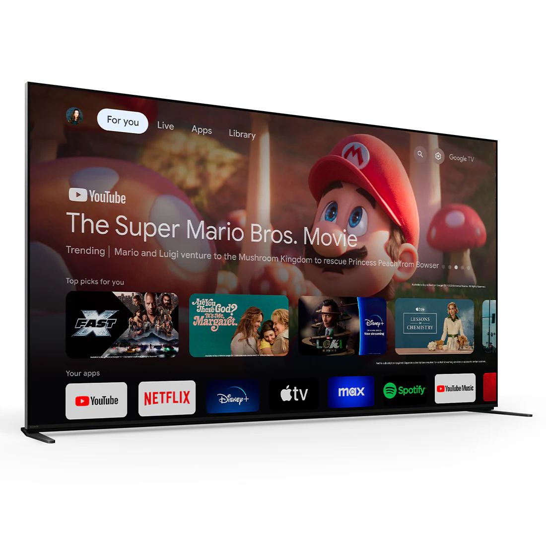 Sony BRAVIA 9 Mini LED QLED 4K HDR Google TV - 2024 Model - Image 4
